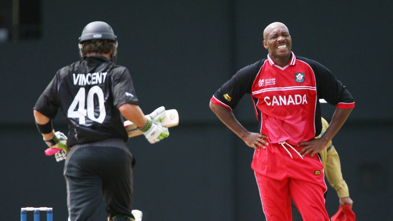 Anderson Cummins represented Canada in the 2007 World Cup, almost 15 years after he played for the West Indies in the 1992 edition