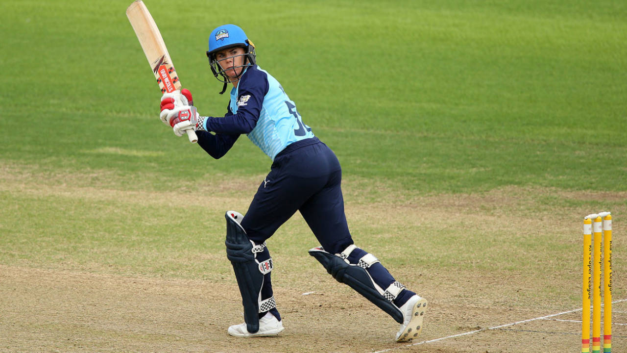 Lauren Winfield's 56 underpinned Yorkshire Diamonds' innings&nbsp;&nbsp;&bull;&nbsp;&nbsp;Getty Images
