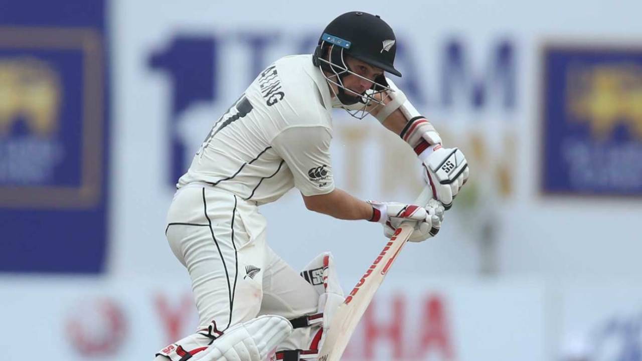 BJ Watling plays with soft hands, Sri Lanka v New Zealand, 1st Test, Galle, 3rd day, August 16, 2019