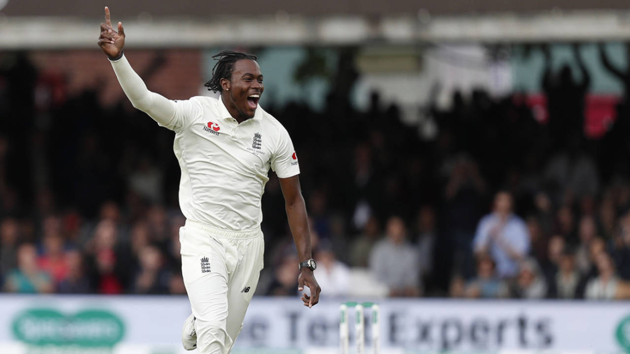 Jofra Archer bowled another electric spell, England v Australia, 2nd Test, Lord's, 5th day, August 18, 2019