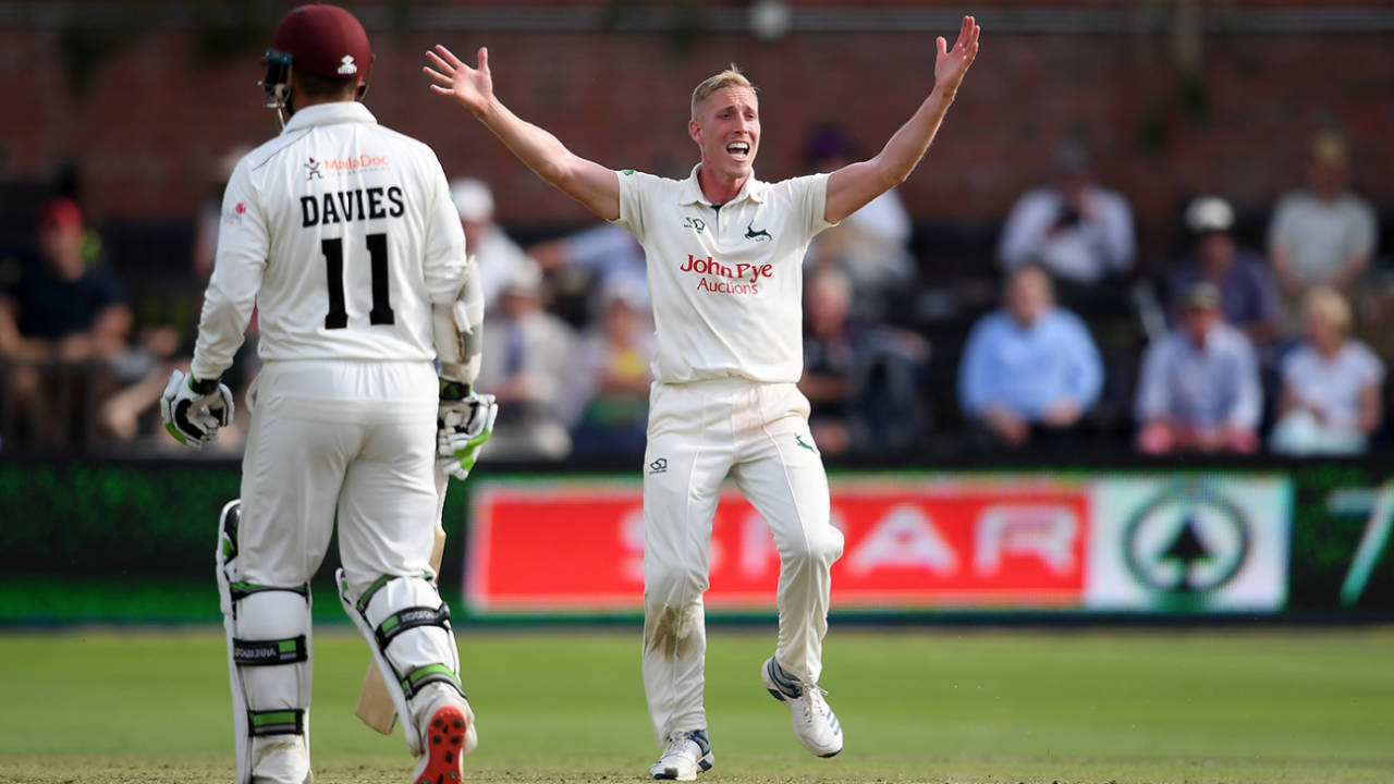 Luke Wood claimed a four-wicket haul&nbsp;&nbsp;&bull;&nbsp;&nbsp;Getty Images