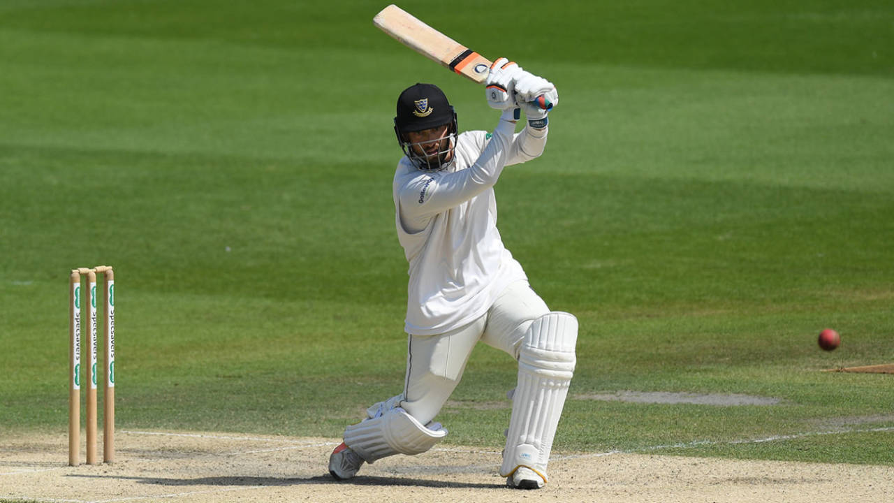 Will Beer reinvention as a batting allrounder continued, Sussex v Middlesex, 2nd day, County Championship, Hove, August 19, 2019