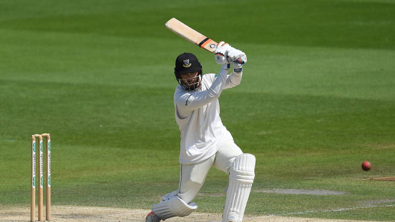 Will Beer reinvention as a batting allrounder continued, Sussex v Middlesex, 2nd day, County Championship, Hove, August 19, 2019