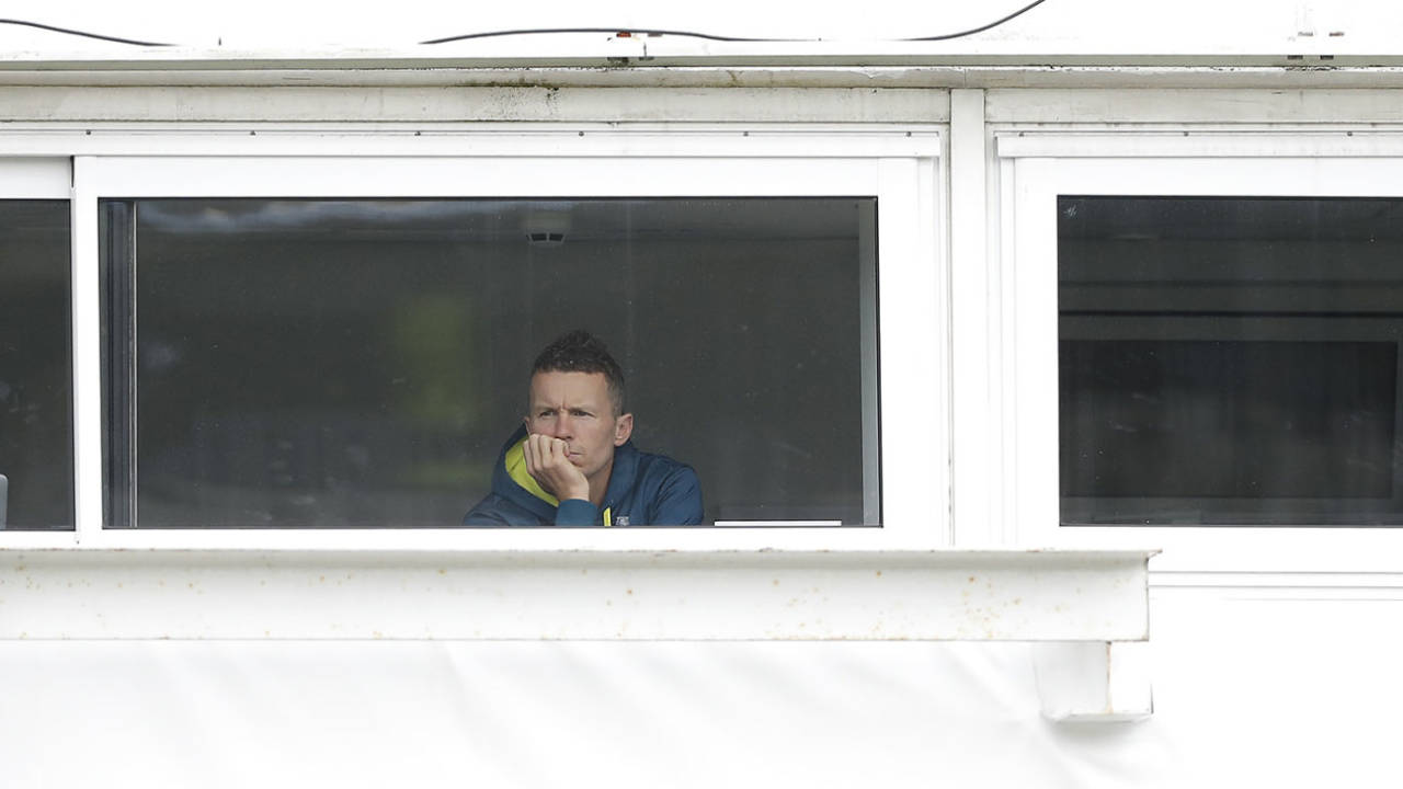 Peter Siddle looks on glumly after being left out of the Australia side&nbsp;&nbsp;&bull;&nbsp;&nbsp;Getty Images