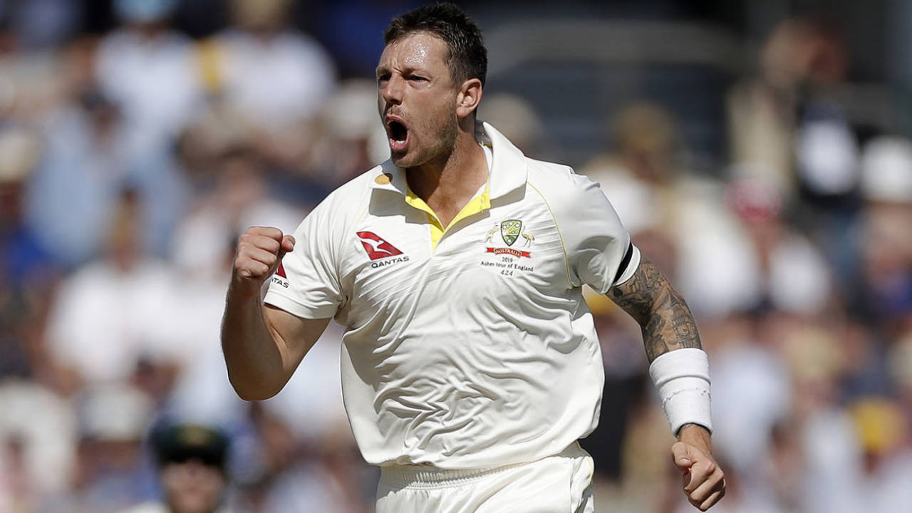 James Pattinson was fired up after dismissing Ben Stokes, England v Australia, 3rd Ashes Test, Headingley, August 23, 2019