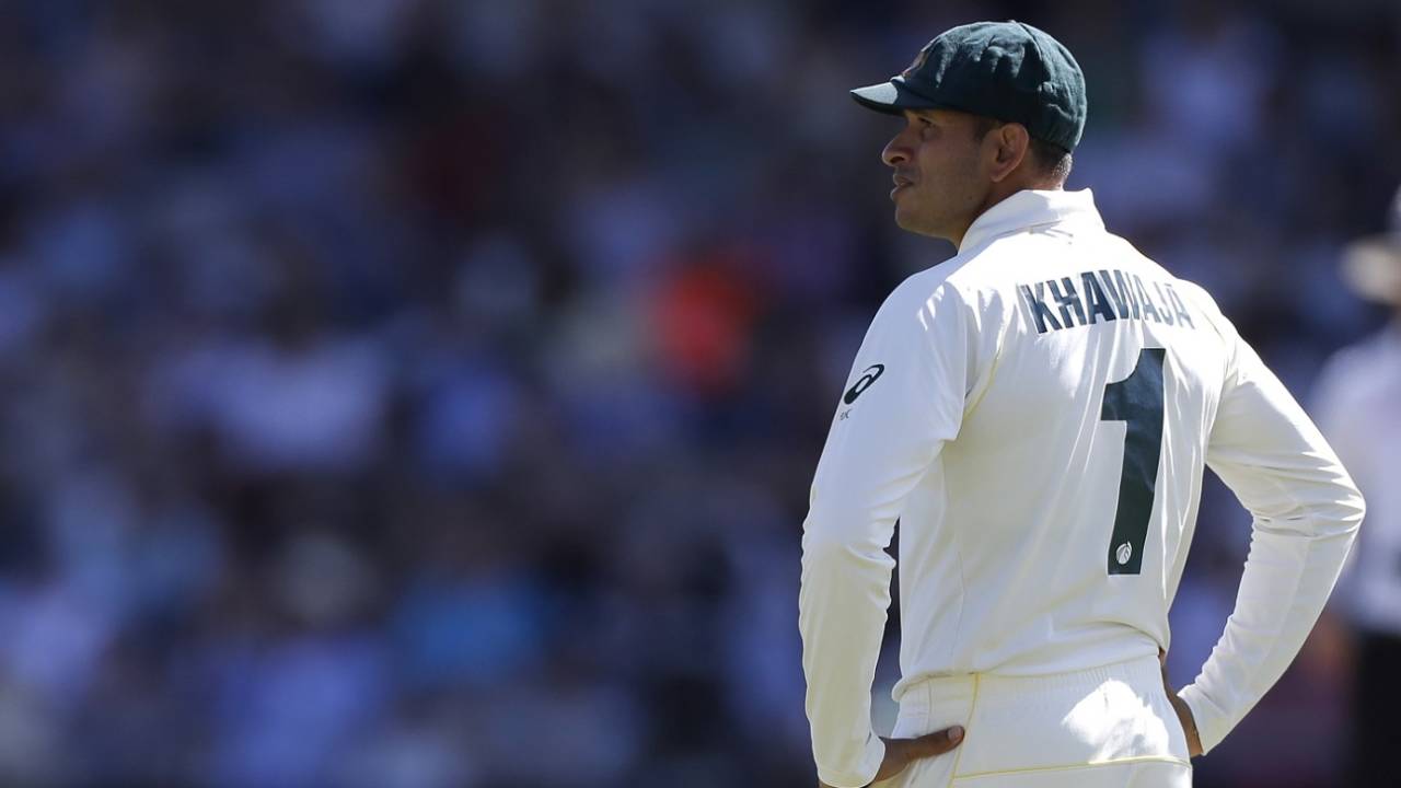 Usman Khawaja hasn't topped 40 in six Ashes innings so far