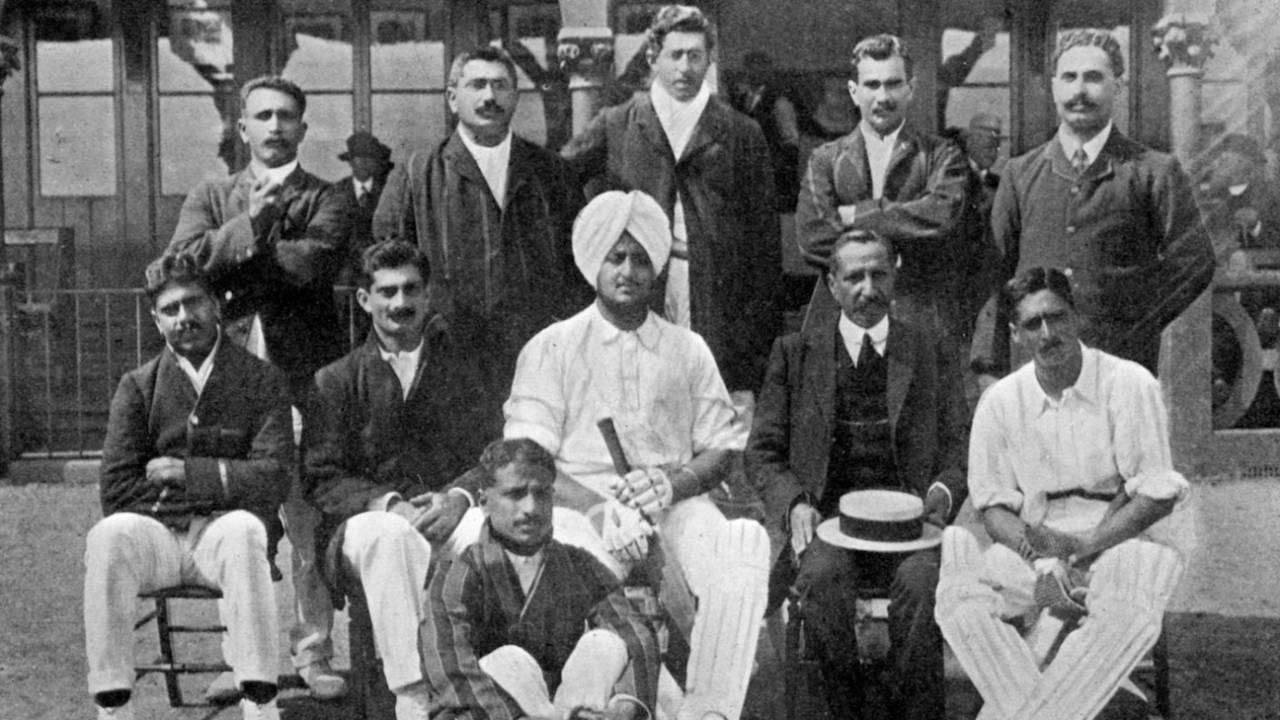 Motley crew: the All India cricket team that toured England in 1911. Palwankar Baloo is seated on the ground&nbsp;&nbsp;&bull;&nbsp;&nbsp;Getty Images