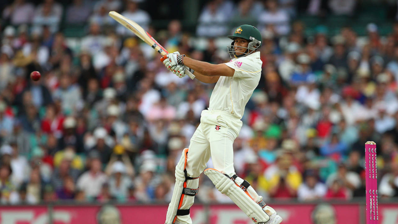 Usman Khawaja batting on his Test debut&nbsp;&nbsp;&bull;&nbsp;&nbsp;Getty Images