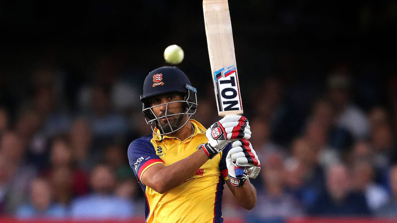 Ravi Bopara has been left frustrated after spending the season at number six, Sussex v Essex, Vitality Blast, Hove, August 22, 2019