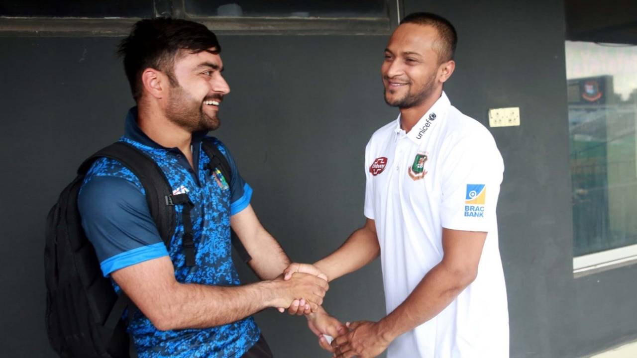 Rashid Khan and Shakib Al Hasan, top-class performers now tasked with taking their teams in a new direction