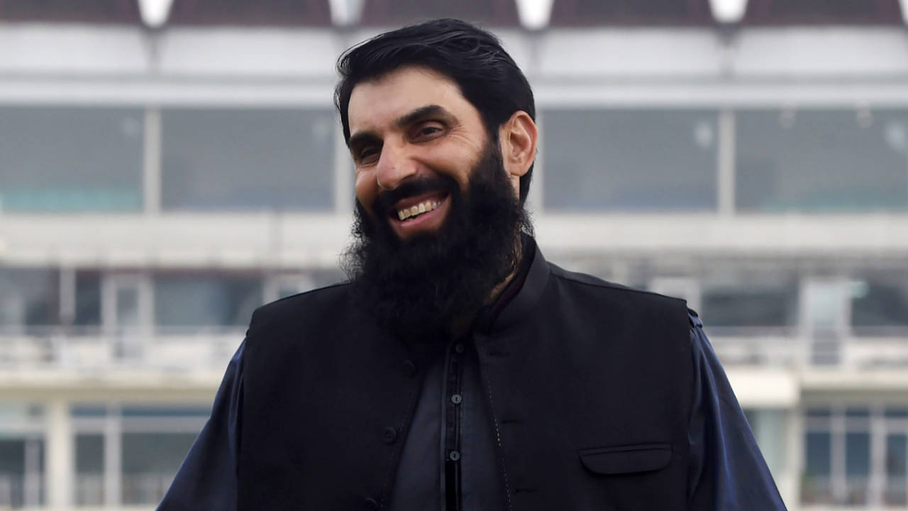 Misbah-ul-Haq is all smiles after his appointment, Lahore, September 4, 2019