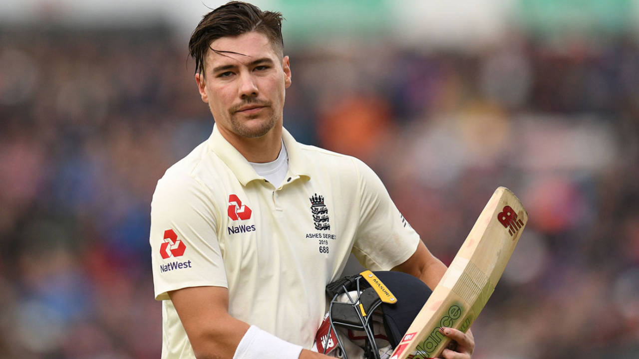 Rory Burns walks back to the pavilion, England v Australia, 4th Test, Day 3, Manchester, September 6, 2019