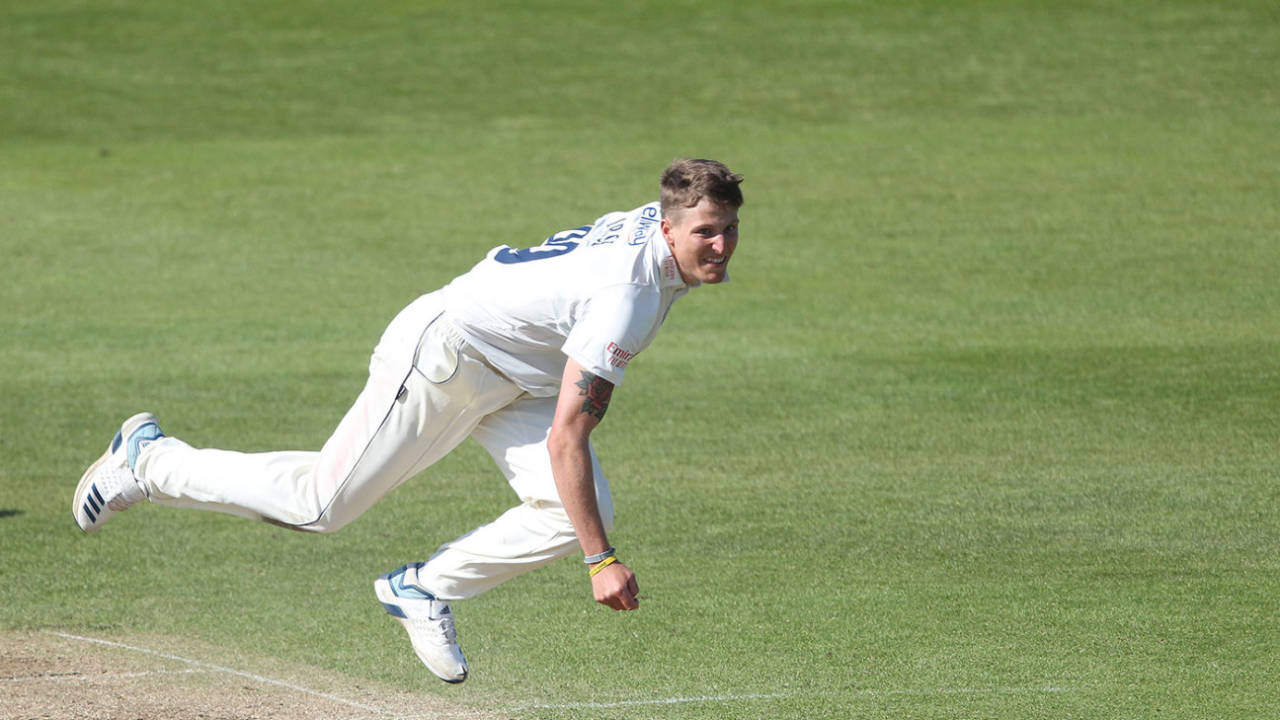 Brydon Carse was in the wickets, Durham v Derbyshire, County Championship Division Two, Chester-le-Street, June 6, 2019