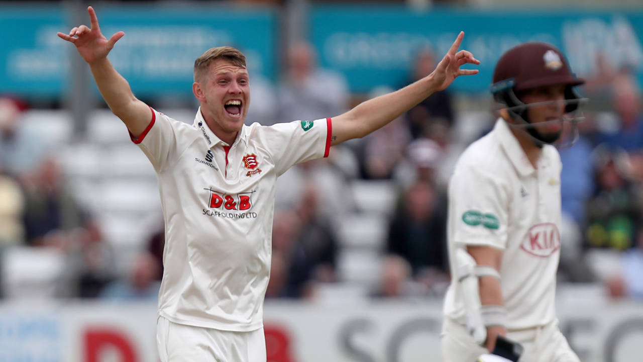 Jamie Porter appeals for a wicket&nbsp;&nbsp;&bull;&nbsp;&nbsp;Getty Images