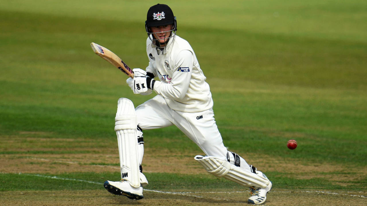 Miles Hammond plays a shot, Gloucestershire v Sussex, County Championship Division Two, Bristol County Ground, September 10, 2019