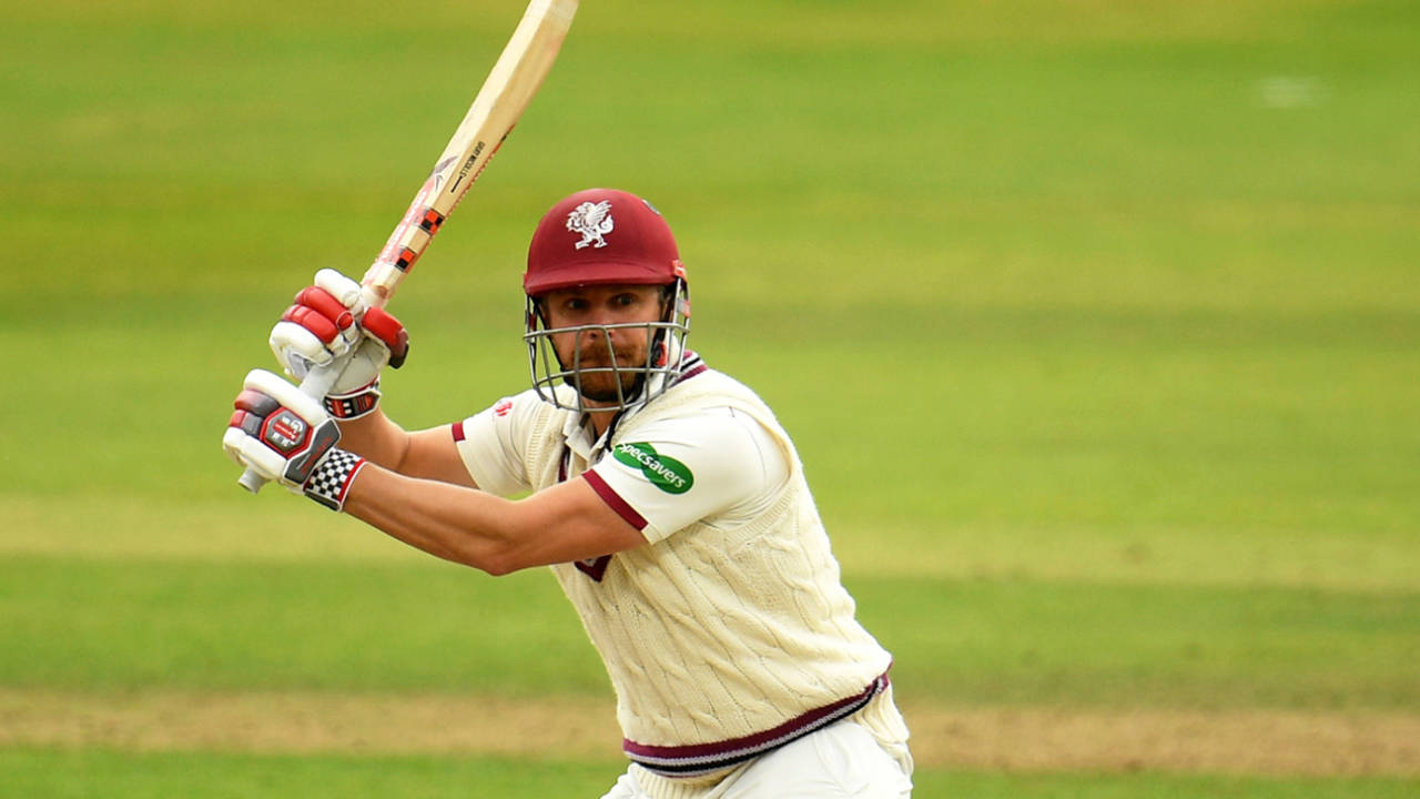 James Hildreth clips into the leg side, Somerset v Essex, County Championship, Division One, Taunton, September 23, 2019