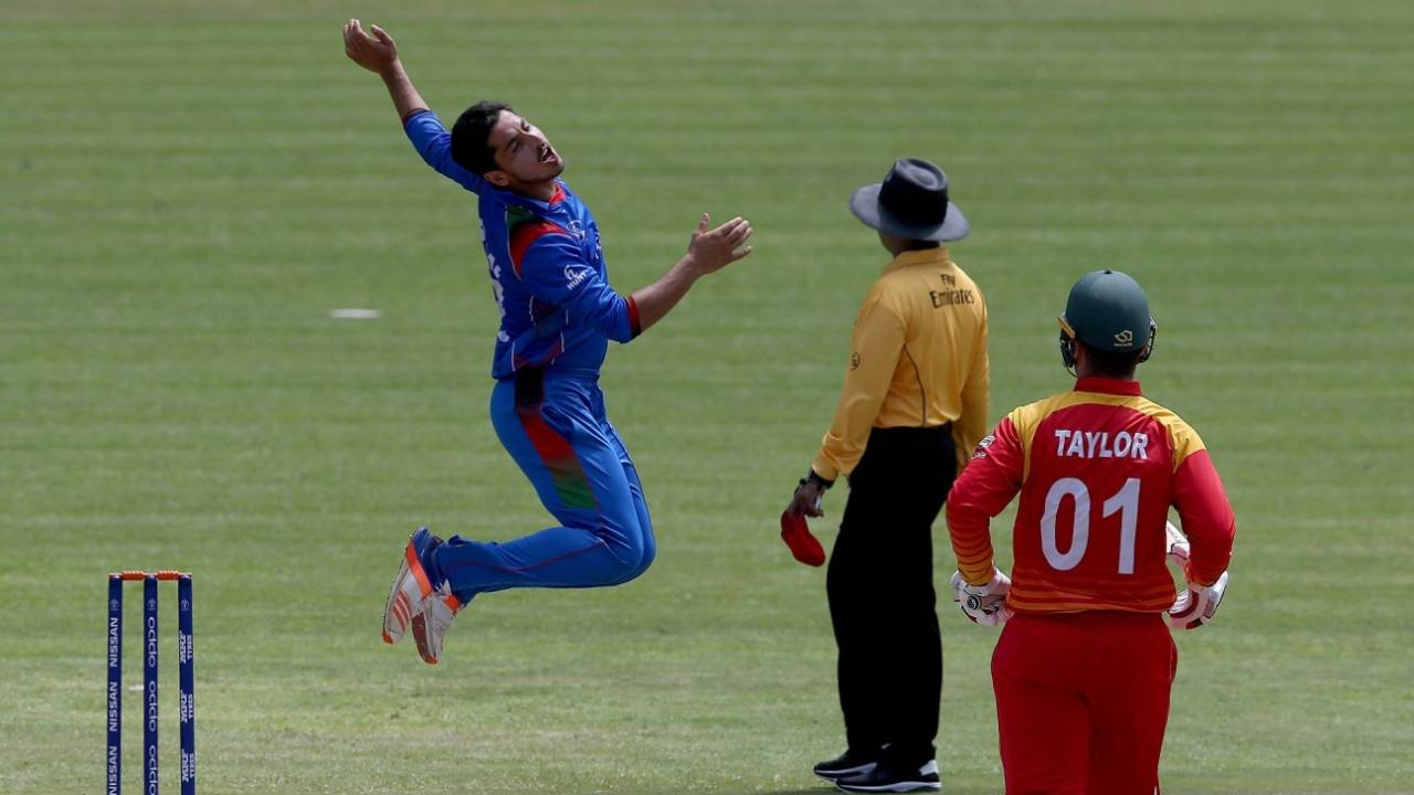 Afghanistan allrounder Sharafuddin Ashraf has played only three limited-overs matches this year