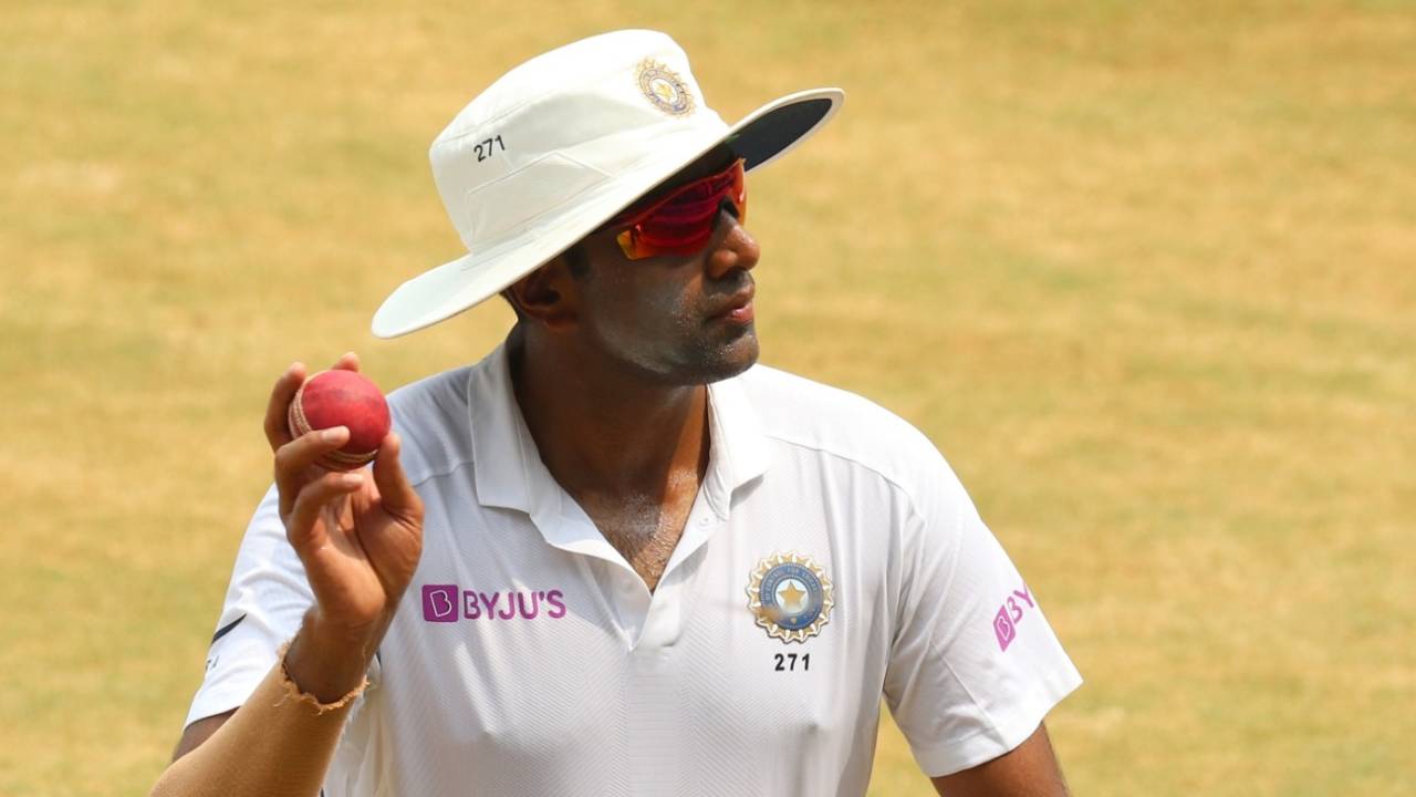 R Ashwin gets to keep the ball as a souvenir, India v South Africa, 1st Test, Visakhapatnam, Day 4, October 5, 2019