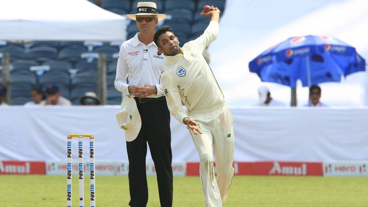 Keshav Maharaj became the second fastest South African spinner to 100 Test wickets&nbsp;&nbsp;&bull;&nbsp;&nbsp;BCCI