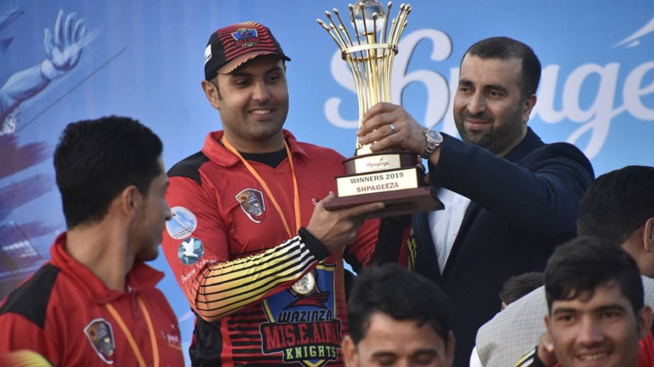 Mohammad Nabi's Mis Ainak Knights won the Shpageeza title&nbsp;&nbsp;&bull;&nbsp;&nbsp;Afghanistan Cricket Board