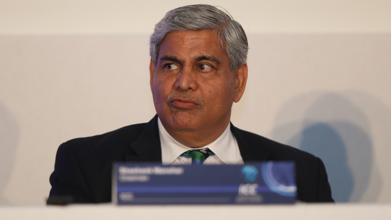 ICC chairman Shashank Manohar, London, July 18, 2019