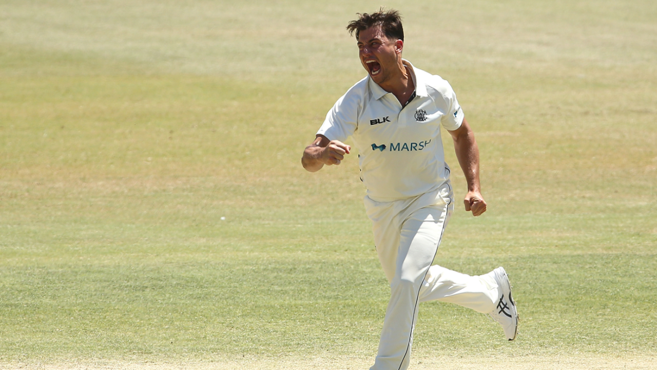 Marcus Stoinis took three middle-order wickets, Western Australia v Victoria, Sheffield Shield, WACA, October 21, 2019