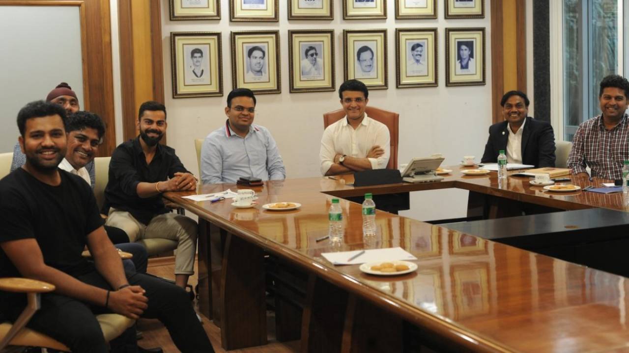 India's selectors sit down with captains Rohit Sharma, Virat Kohli and the new BCCI officers, 24th October, Mumbai