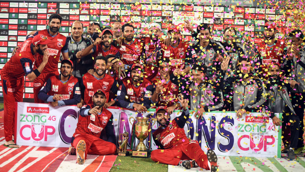 Northern pose with the trophy after the final, Northern v Balochistan, Final, National T20 Cup, October 24, 2019, Faisalabad