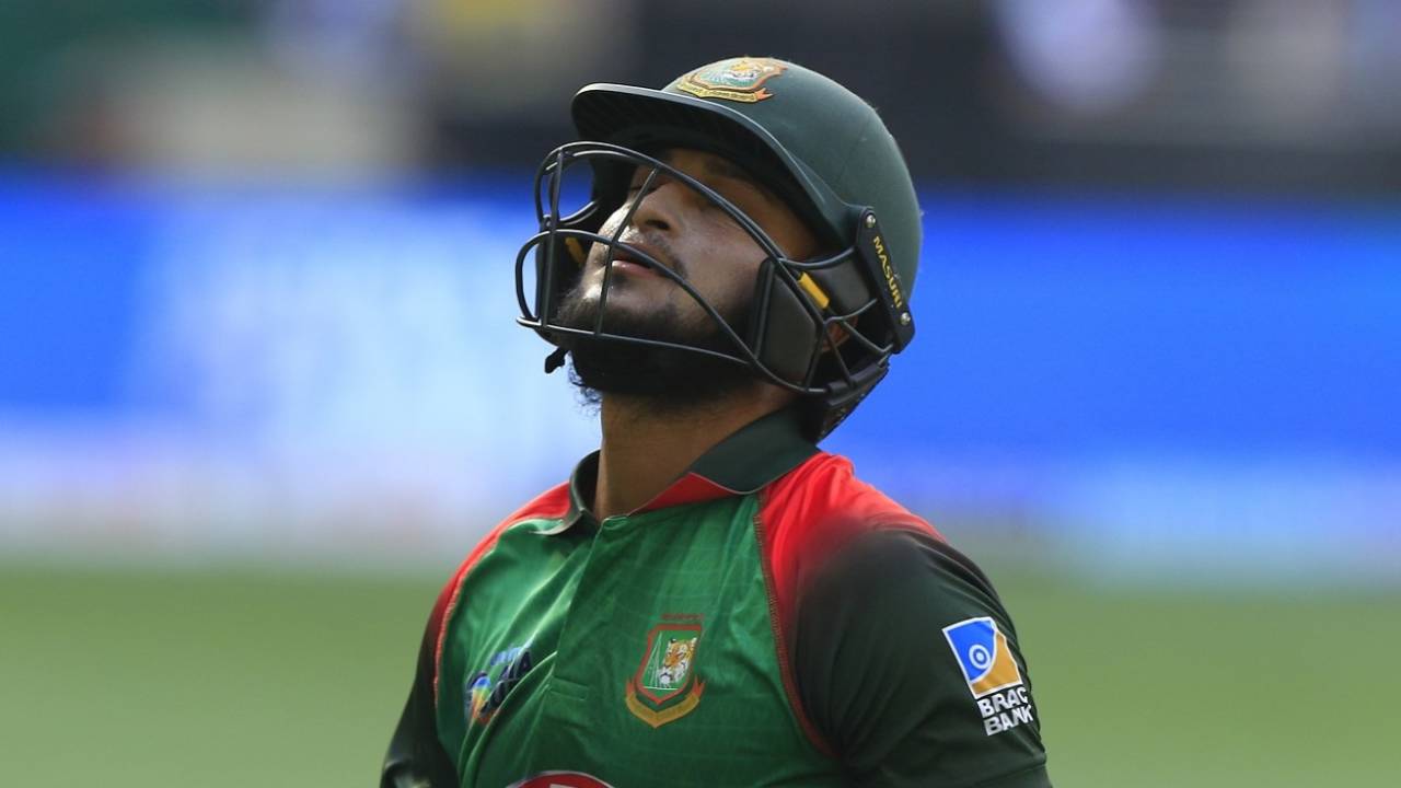 Shakib Al Hasan's world has come crumbling down.