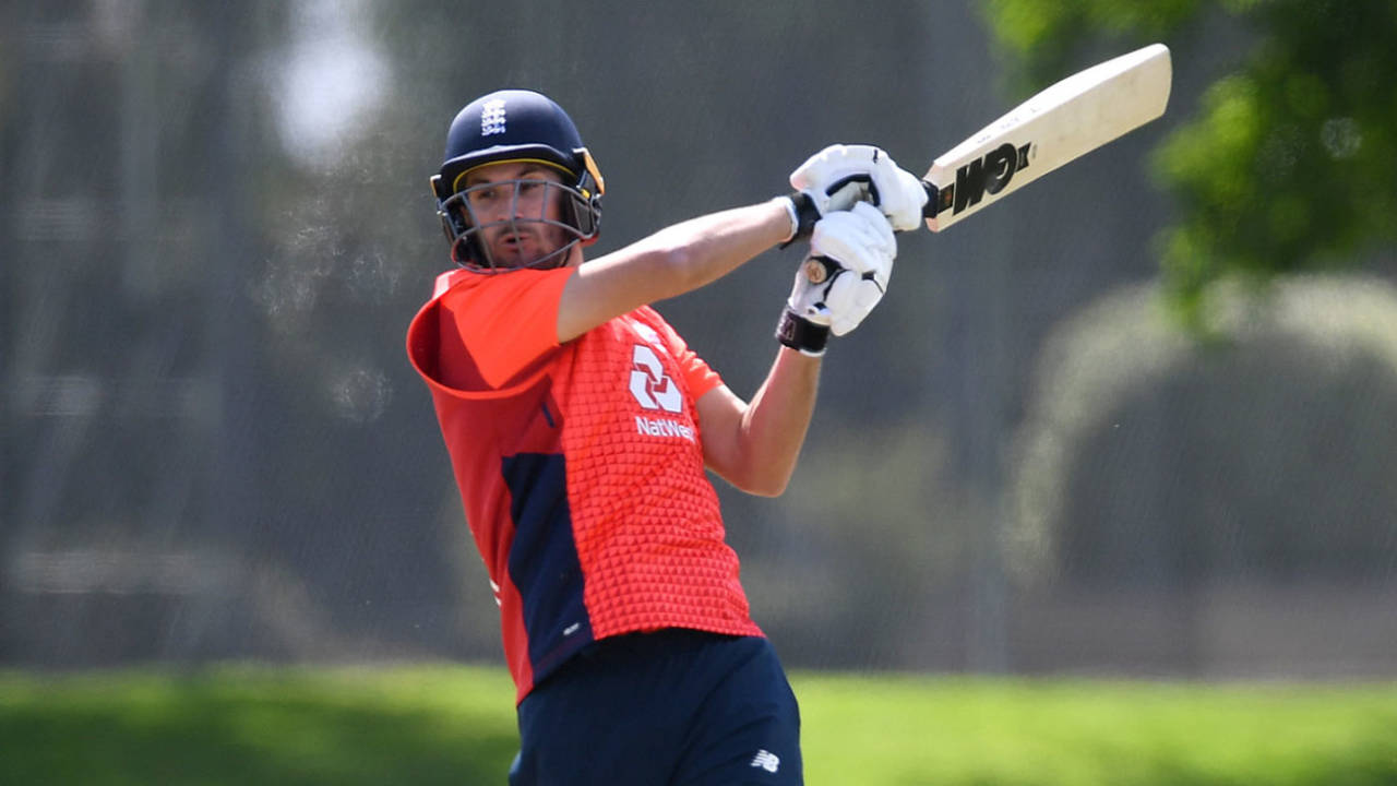 Lewis Gregory belted an unbeaten 29 off 11 balls in England's warm-up game&nbsp;&nbsp;&bull;&nbsp;&nbsp;Getty Images