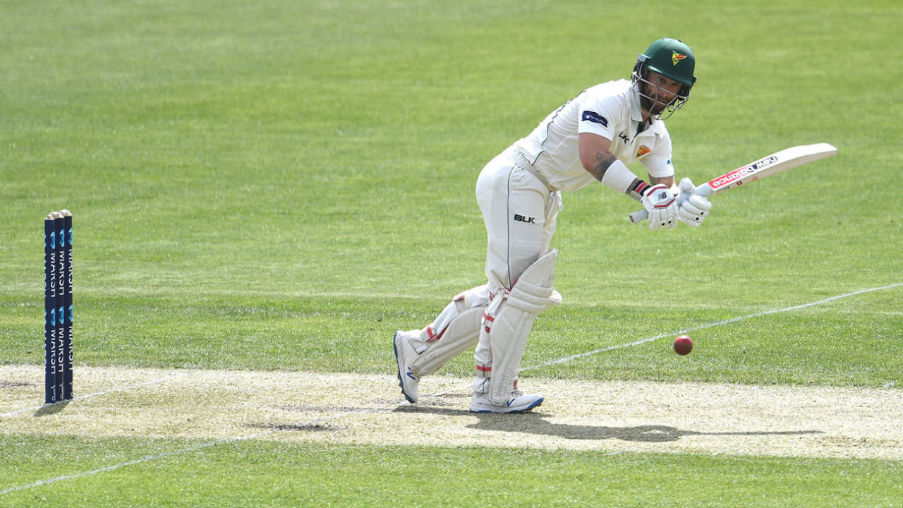 Matthew Wade's 69 set up Tasmania's first-innings lead, Tasmania v Victoria, Sheffield Shield, Hobart, November 1, 2019