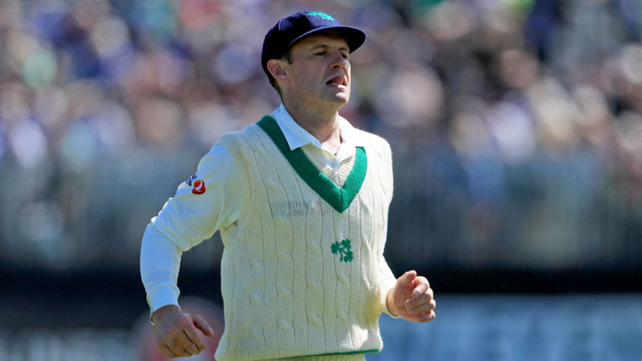 Will Porterfield captained Ireland in their inaugural Test&nbsp;&nbsp;&bull;&nbsp;&nbsp;Getty Images
