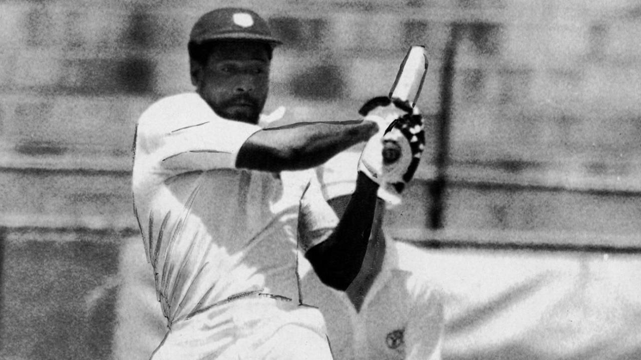 Viv Richards pulls on his way to 140, Australia v West Indies, 1st Test, Brisbane, December 3, 1979