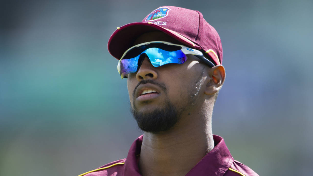 Video footage showed Nicholas Pooran scratching the ball with his thumbnail&nbsp;&nbsp;&bull;&nbsp;&nbsp;Getty Images
