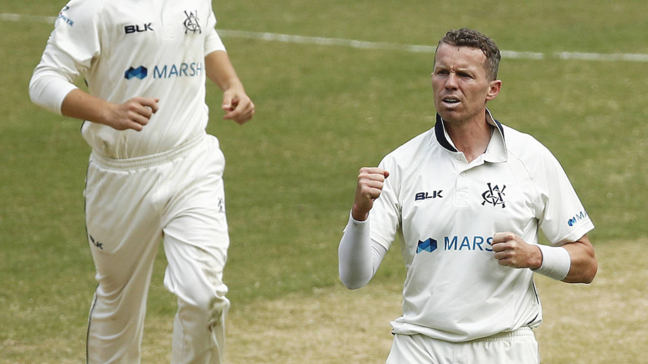 Peter Siddle celebrates a wicket&nbsp;&nbsp;&bull;&nbsp;&nbsp;Getty Images