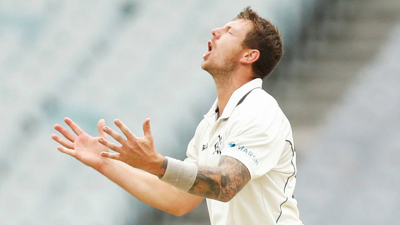 James Pattinson was left frustrated during the Sheffield Shield&nbsp;&nbsp;&bull;&nbsp;&nbsp;Getty Images