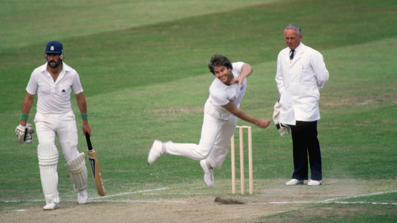 Geoff Boycott walks out to bat in his 100th Test, England v Australia, 2nd Test, Lord's, 1st day,July 2, 1981