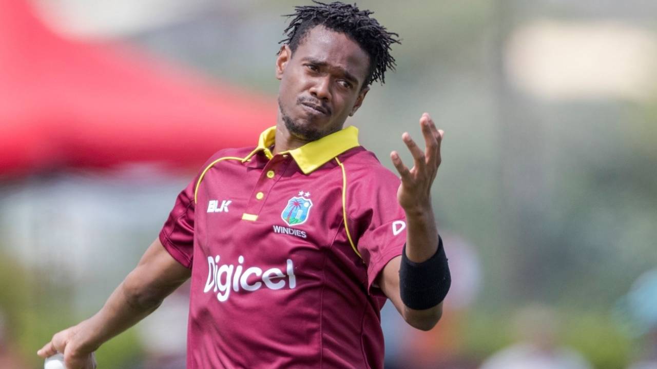 Guyana pacer Ronsford Beaton has been suspended from bowling after his action was deemed illegal&nbsp;&nbsp;&bull;&nbsp;&nbsp;Getty Images