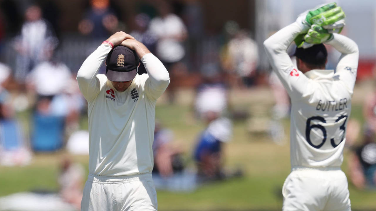 It was a day of toil for Joe Root and England's bowlers, New Zealand v England, 1st Test, Mount Maunganui, 4th day, November 24, 2019