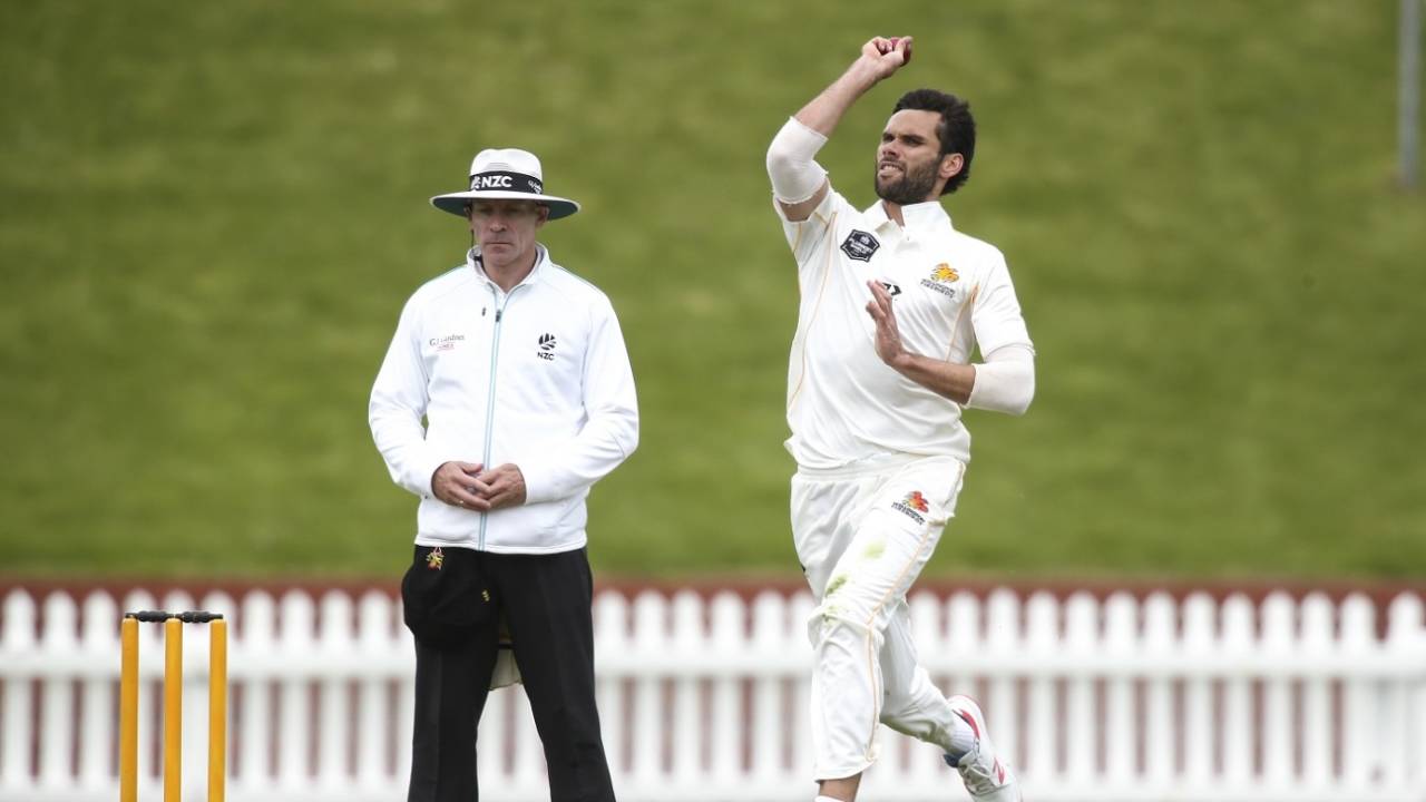 Michael Snedden, the fourth generation of Sneddens in first-class cricket, made his debut in the Plunkett Shield in October 2019, playing for Wellington&nbsp;&nbsp;&bull;&nbsp;&nbsp;Getty Images