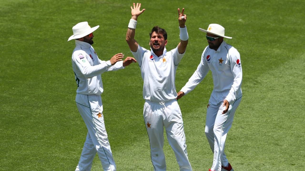What do the numbers say about Yasir Shah, the bowler, in Australia?