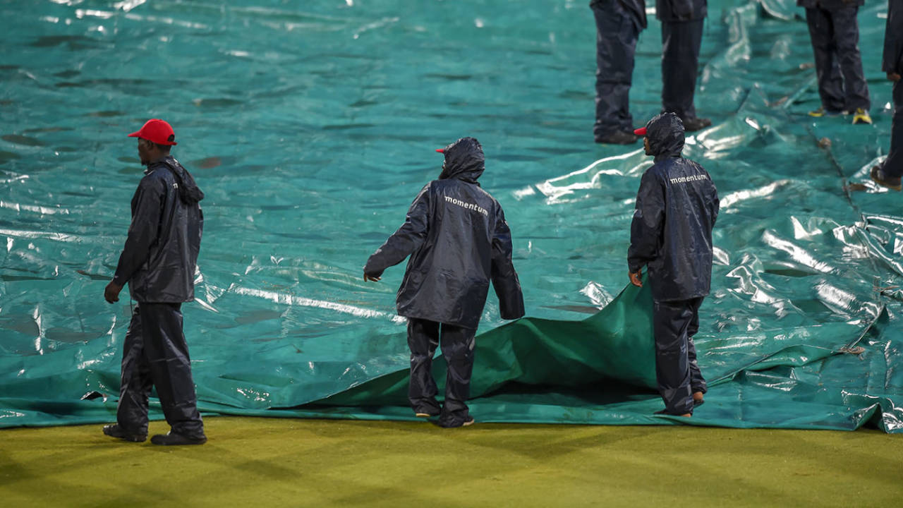 Persistent rain meant play was impossible at Centurion&nbsp;&nbsp;&bull;&nbsp;&nbsp;Getty Images
