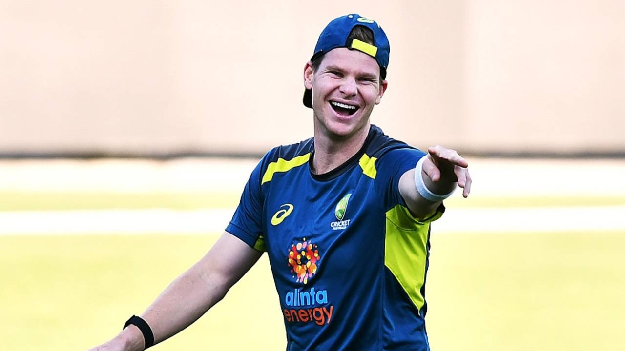 Steven Smith, unlike some of his team-mates, hasn't played a Test at Perth Stadium yet