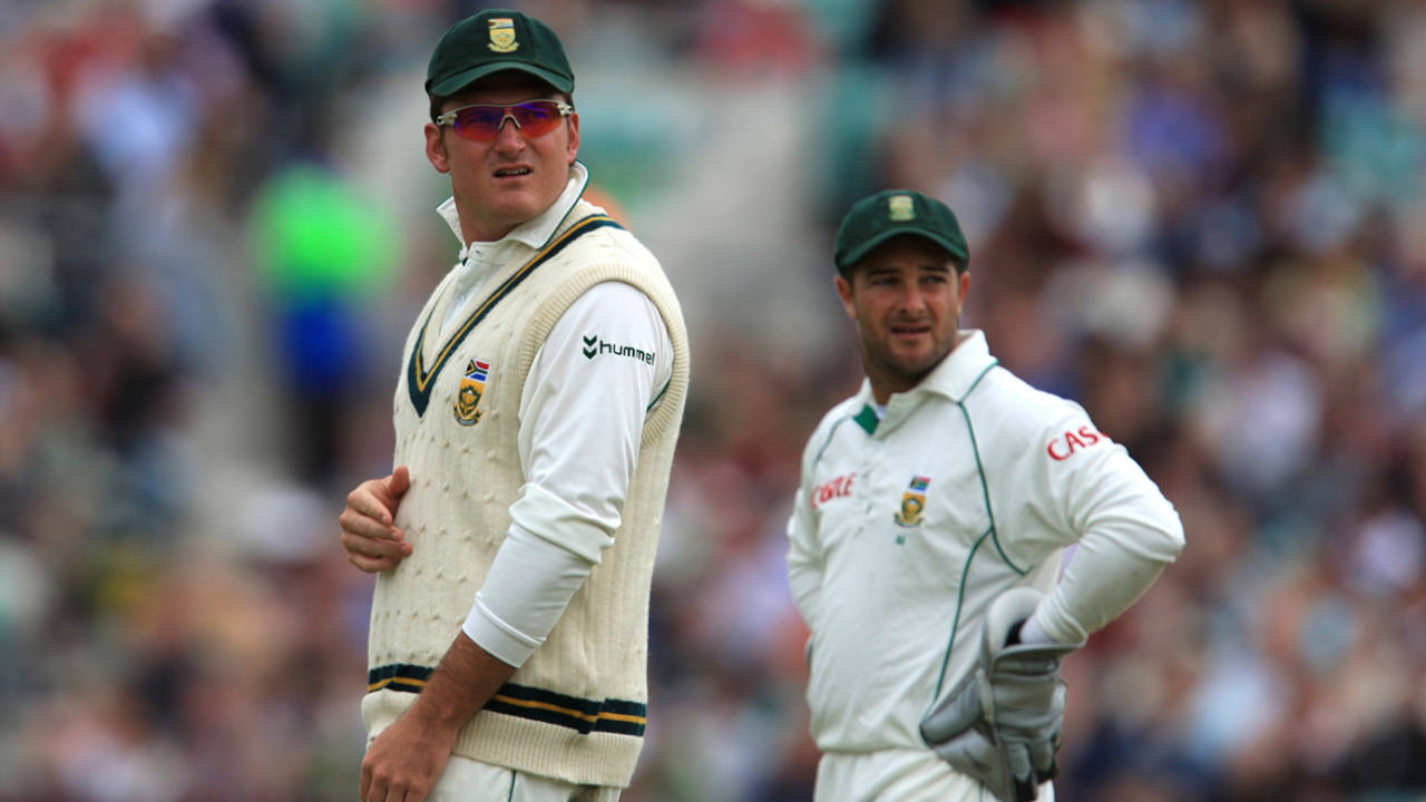 Graeme Smith and Mark Boucher played 257 international games alongside each other for South Africa&nbsp;&nbsp;&bull;&nbsp;&nbsp;PA Images via Getty Images