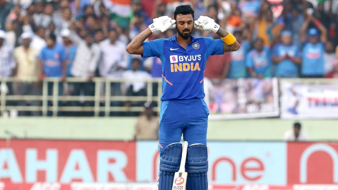 KL Rahul sends out a message after bringing up his 3rd ODI century&nbsp;&nbsp;&bull;&nbsp;&nbsp;BCCI