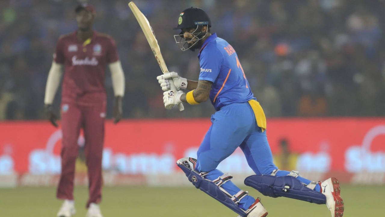 KL Rahul flicks through midwicket, India v West Indies, 3rd ODI, Cuttack, December 22, 2019

