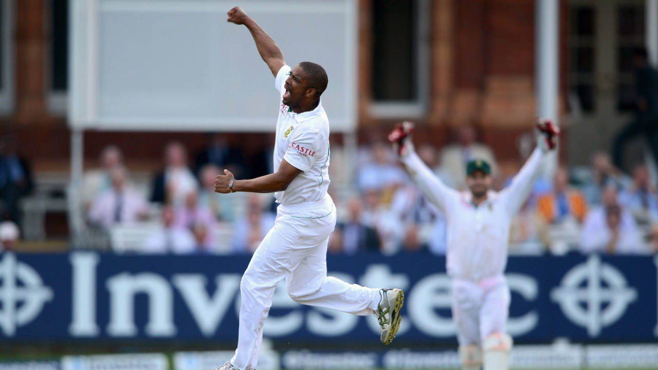 Vernon Philander claims five wickets at Lord's&nbsp;&nbsp;&bull;&nbsp;&nbsp;Getty Images