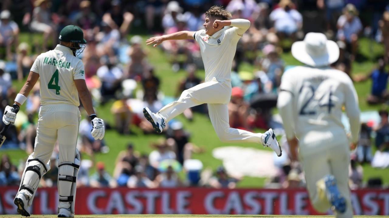 Aiden Markram fell to Sam Curran in the first innings of the Boxing Day Test&nbsp;&nbsp;&bull;&nbsp;&nbsp;Getty Images