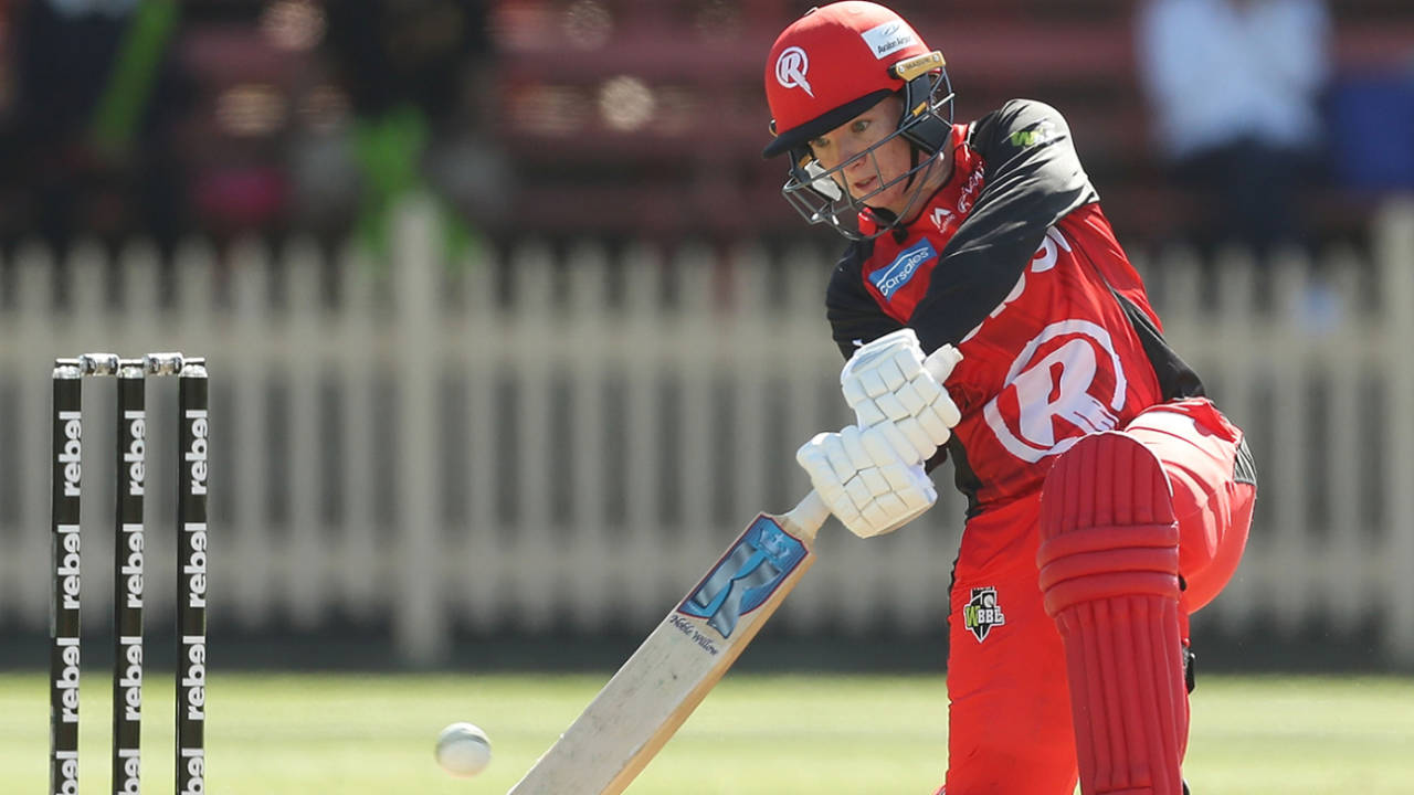 Jess Duffin scored 544 runs for the Renegades in the WBBL