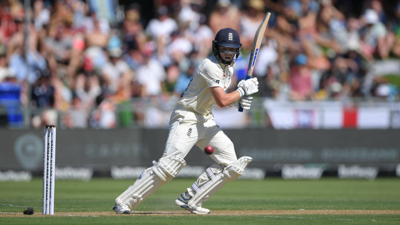 Ollie Pope steers into the off side, South Africa v England, 2nd Test, Cape Town, 1st day, January 3, 2020